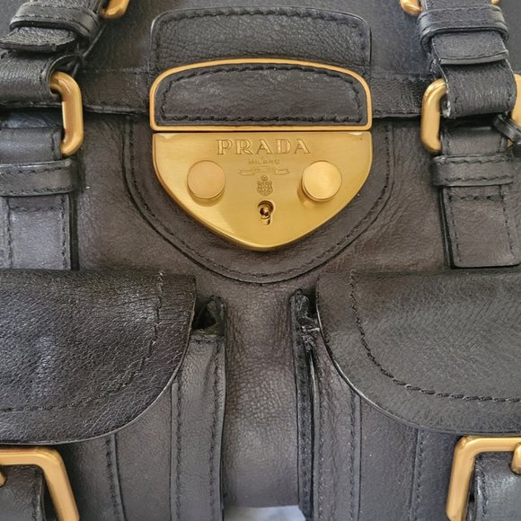 Prada Antic Leather Handbag - Picture 3 of 3